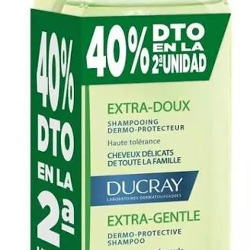 Ducray champu equilibrante pack 400 mlx2