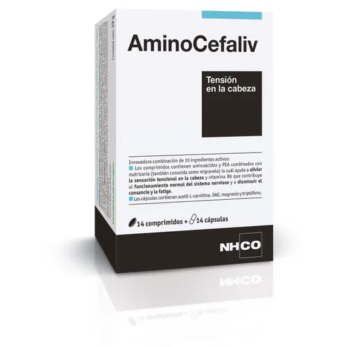 Nhco aminocefaliv 14 comprimidos + 14 capsulas