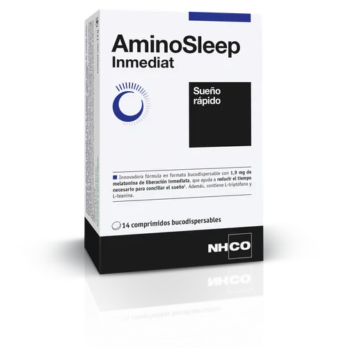 Nhco aminosleep inmediat 14 comprimidos bucodispersables sabor naranja