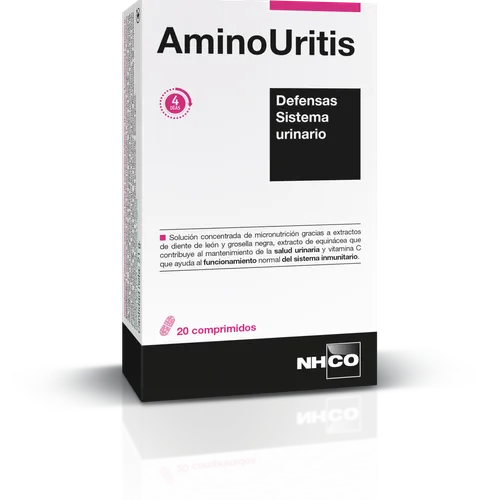 Nhco aminouritis 20 comprimidos