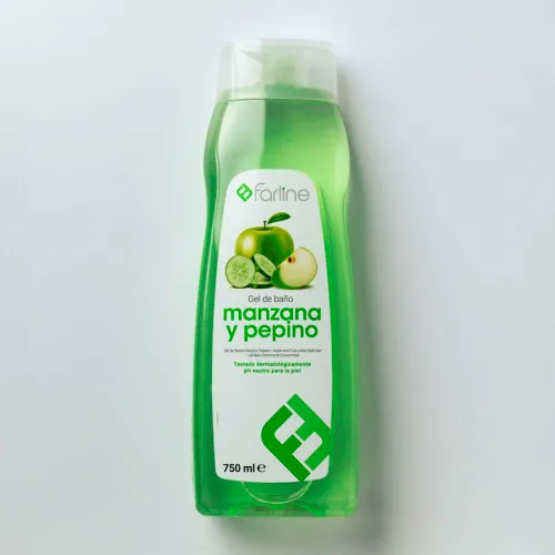 FARLINE GEL DE BAÑO MANZANA Y PEPINO 750ML