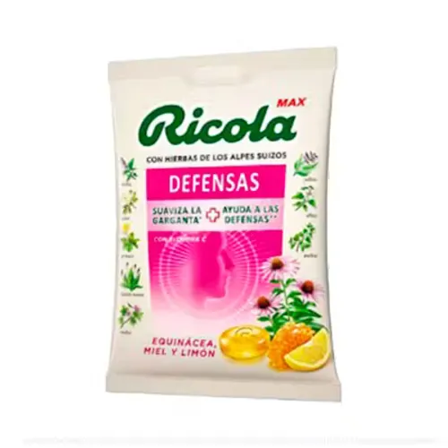 Ricola bolsa equinacea miel y limon 70 g