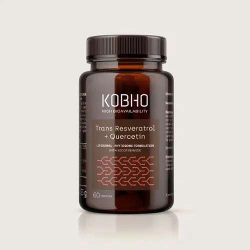 Kobho Trans Resveratrol + Quercetina 60 Cápsulas