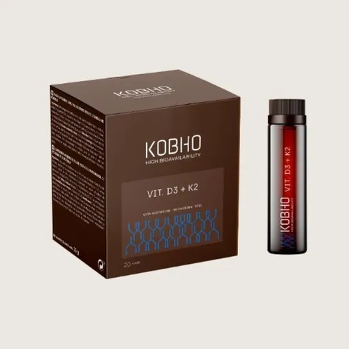 Kobho Vitamina D3 + K2 20 Viales