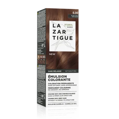 Lazartigue Emulsión Colorante 6.00 Rubio Oscuro