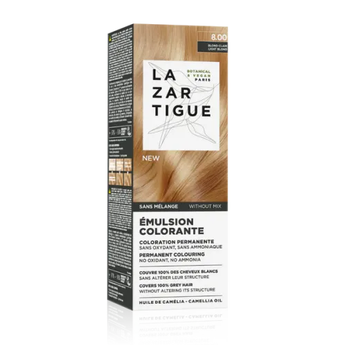 Lazartigue Emulsión Colorante 8.00 Rubio Claro