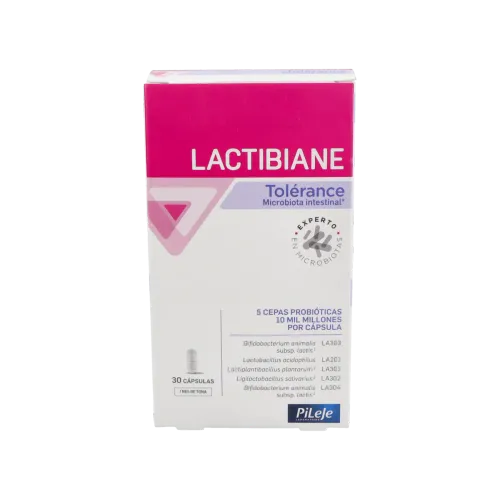 Pileje Lactibiane Tolerance 30 Caps