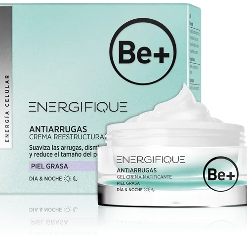 BBe+ ENERGIFIQUE ANTIARRUGAS Gel Crema Matificante Piel Grasa 50ml