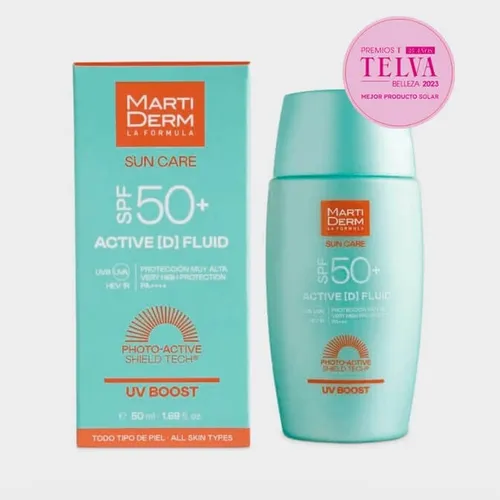 Martiderm Protector Solar Facial Active [D] Fluid SPF50+ 50 ml