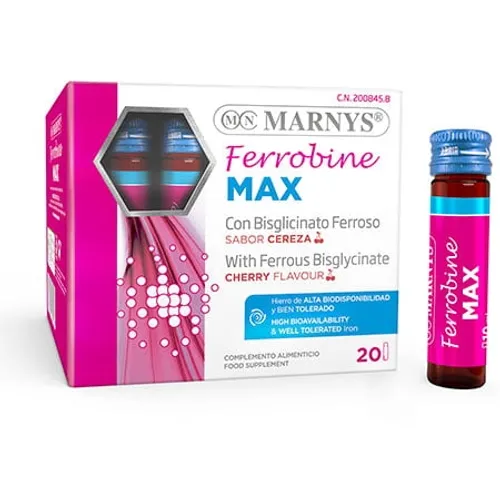 FERROBINE MAX 20 VIALES