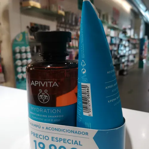 APIVITA PACK HIDRATACION Y BRILLO