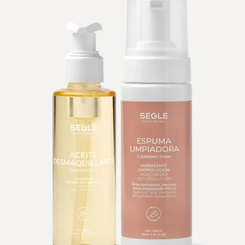 Segle Set Doble Limpieza  Aceite 150ml/Espuma 150ml
