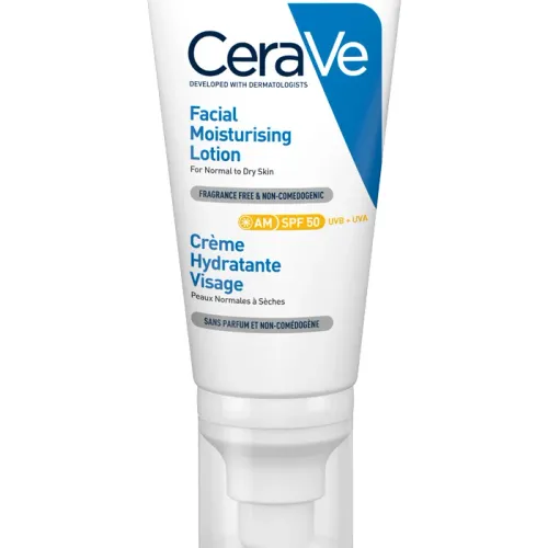 CERAVE LOCIÓN HIDRATANTE DE ROSTRO SPF50+ 50ml