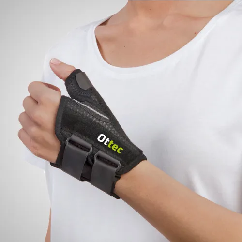Emo muñequera con pulgar mq515 izda talla m