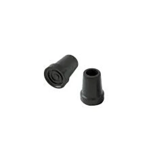 Contera gris/negro baston ingles 19mm