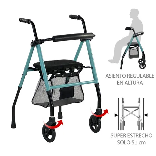 Andador Ruedas Y Tacos Zen