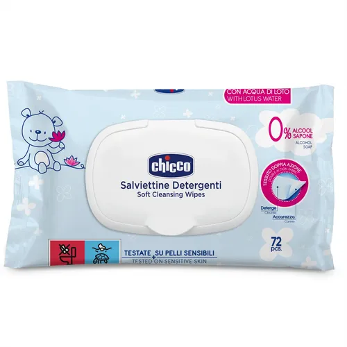 Chicco Toallitas Húmedas con Tapa 72Us