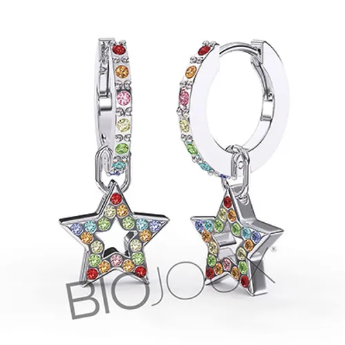 Biojoux Pendiente Ginevra Estrella Color 12mm