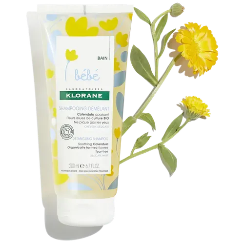 Klorane Champú Bebé Desenredante a la Caléndula 200ml