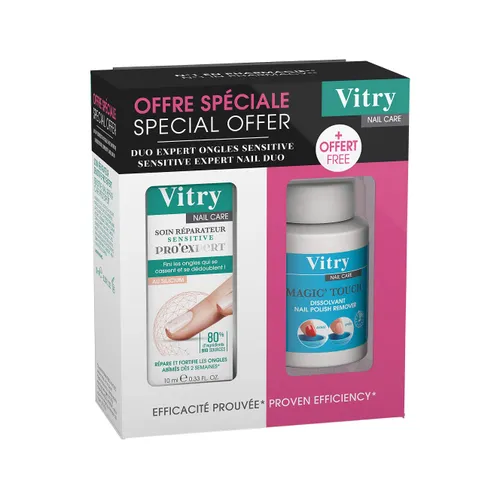 Pack duo experto uñas sensibles + magic touch