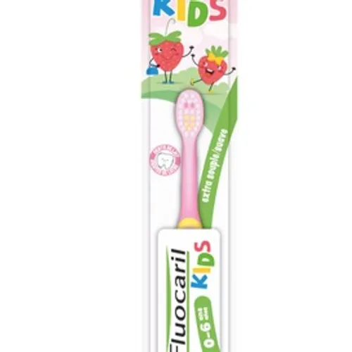 CEPILLO DENTAL INFANTIL FLUOCARIL KIDS 1 UNIDAD EXTRA SUAVE