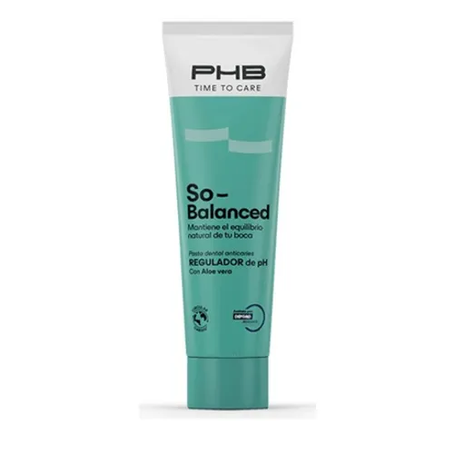 PHB TIME TO CARE SO BALANCED DENTRIFICO  1 TUBO 75 ML SABOR MENTA SUAVE
