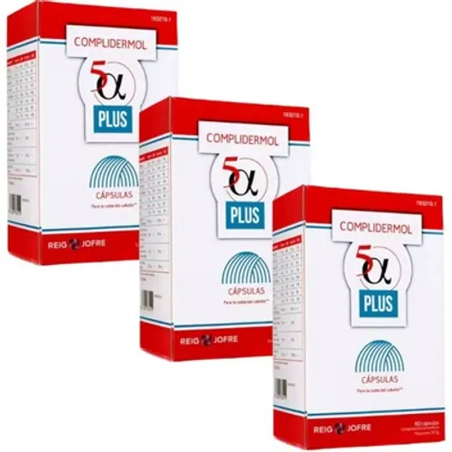 COMPLIDERMOL 5 ALFA PLUS PACK 2+1 MES DE REGALO