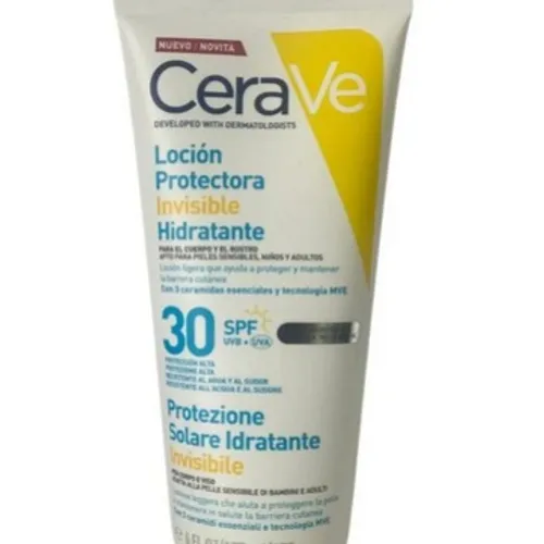 CERAVE  LOCION PROTECTORA INVISIBLE CUERPO Y FACIAL 30 SPF  177ML