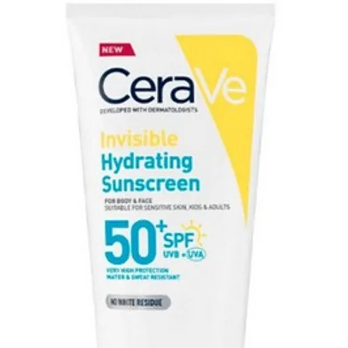 CERAVE LOCION PROTECTORA INVISIBLE CORPORAL FACIAL 50+ SPF  177 ML