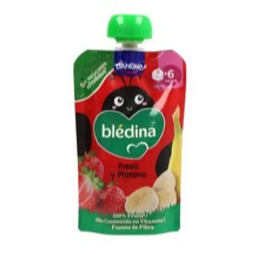 .BLEDINA POUCH FRESA Y PLATANO  1 POUCH 100 G