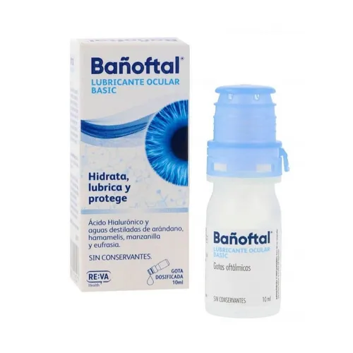 BAÑOFTAL LUBRICANTE OCULAR BASIC 10ML