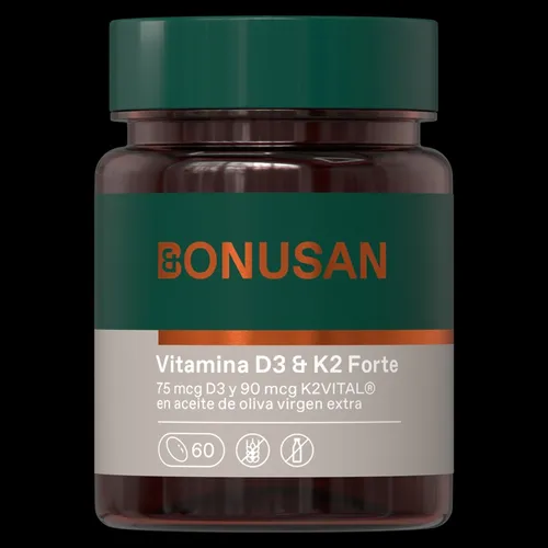 BONUSAN VITAMINA D3 & K2 FORTE 60 comprimits