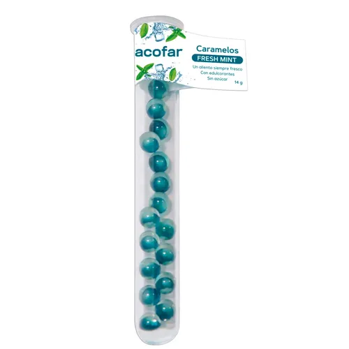 Caramels acofar Fresh Mint 18 perles
