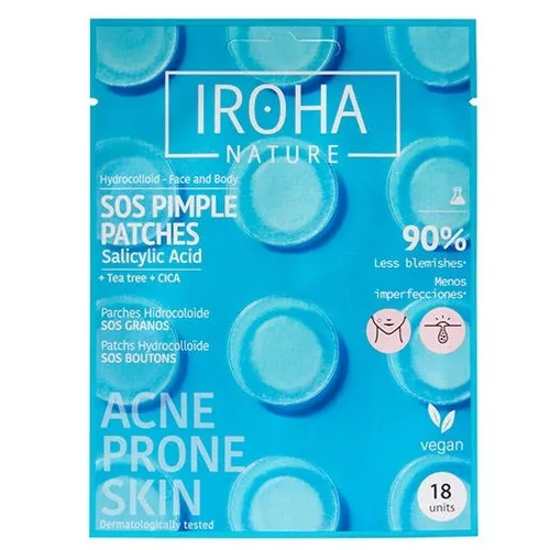 IROHA NATURE PARCHES HIDROCOLOIDE SOS GRANOS 18 UN