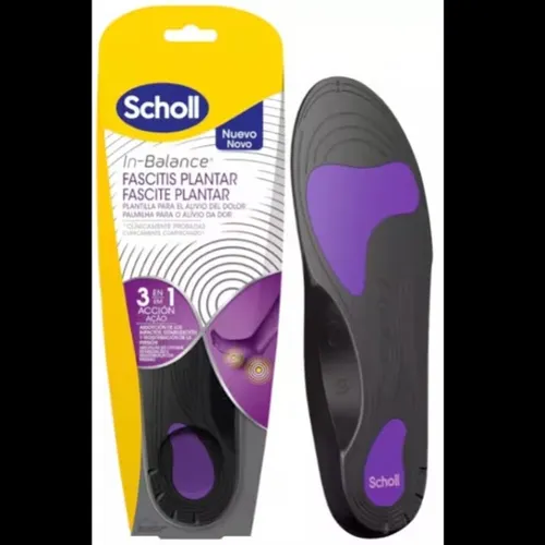 PLANTILLA DR SCHOLL IN BALANCE FASCITIS PLANTAR T L 2u