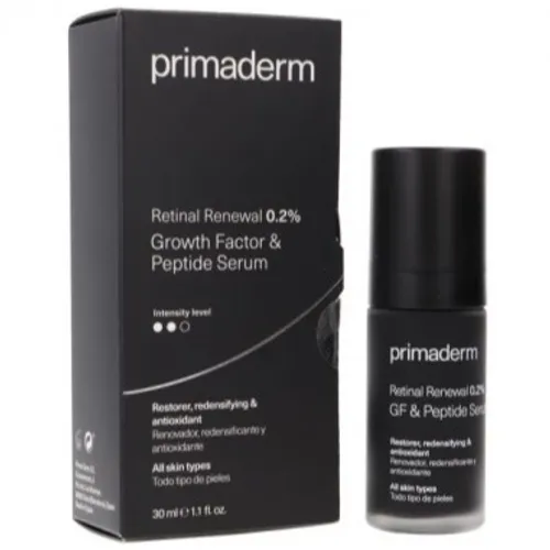 Primaderm Retinal Renewal 0.2% Growth Factor & Peptide Serum 30ml