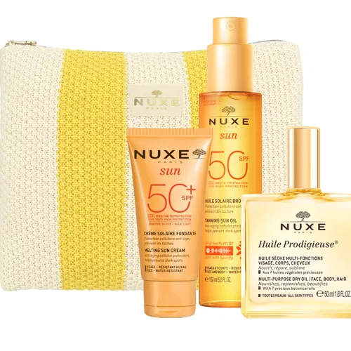 Neceser  nuxe sun rutina dorada de verano