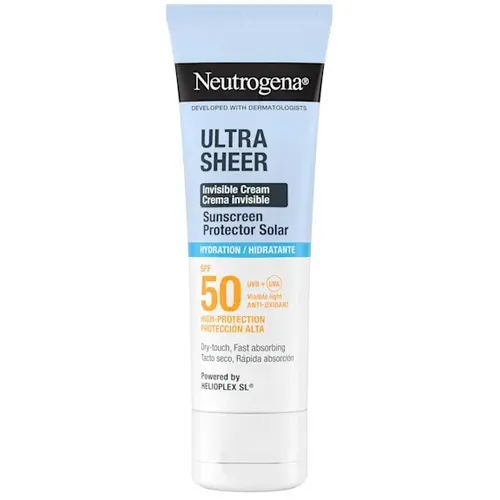 NEUTROGENA ULTRA SHEER HIDRATANTE CREMA INVISIBLE SPF50 50ML