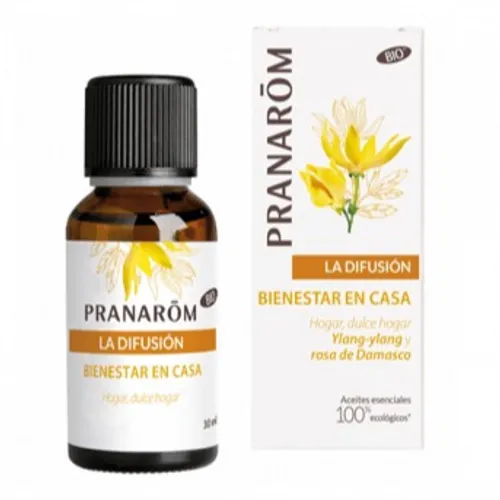 Pranarom difusion bienestar en casa bio 30ml