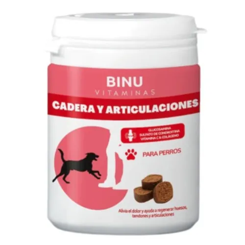 Binu Cadera y Articulaciones para Perros | Snacks con Glucosamina