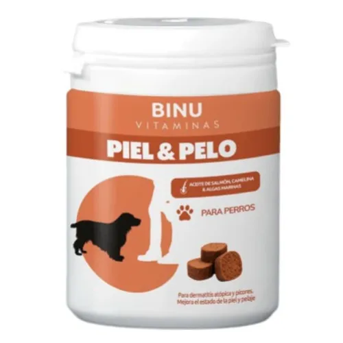 Binu Piel & Pelo para Perros | Snacks para una Piel Sana y un Pelo Brillante