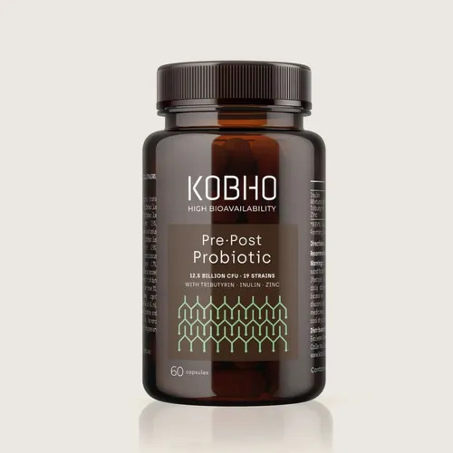 Kobho Pre Post Probiotic 60 Cápsulas