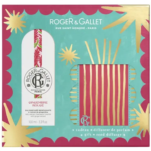 Roger & Gallet pack Agua Perfumada Jengibre Rojo 100ml + regalo difusor de perfume
