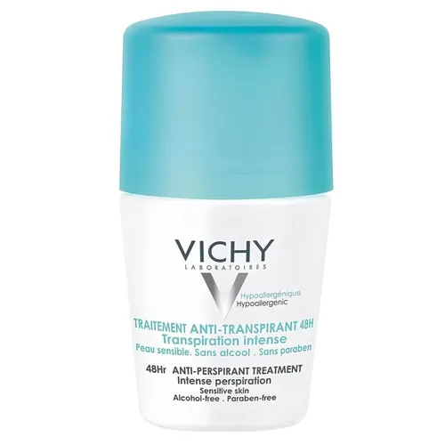 Vichy Antitranspirante Transpiración Intensa Piel Sensible