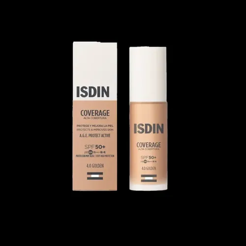 Isdin Coverage Base De Maquillaje spf 50+ nª4 Golden
