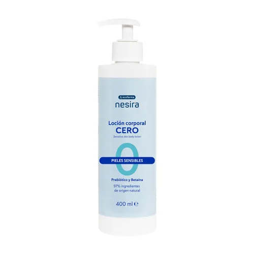 Acofarma Nesira Loción Corporal Cero Piel Sensible 400 ml