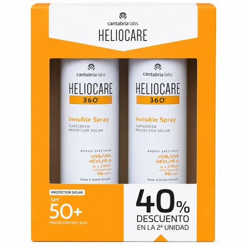 Heliocare 360º Spray Invisible SPF 50+ Pack 2 x 200 ml