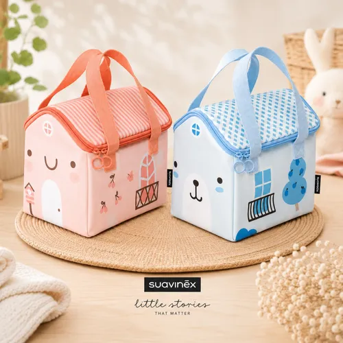 Suavinex Canastilla My Little Snack Bag Wild & Free Azul/Rosa