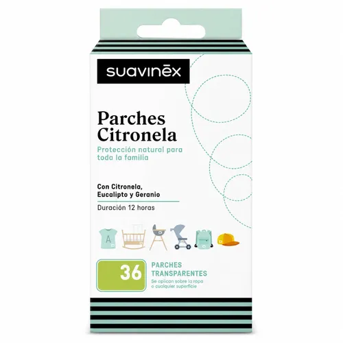 Suavinex Mosq Parche Citro 36 Unidades