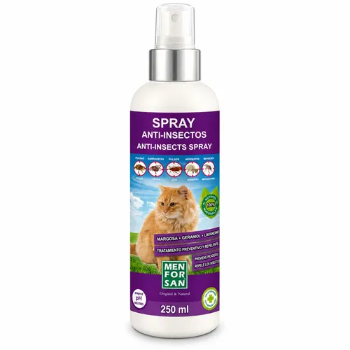 Menforsan Spray Anti-Insectos Natural para Mascotas 250 ml